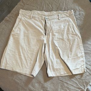 Lululemon grey commission shorts